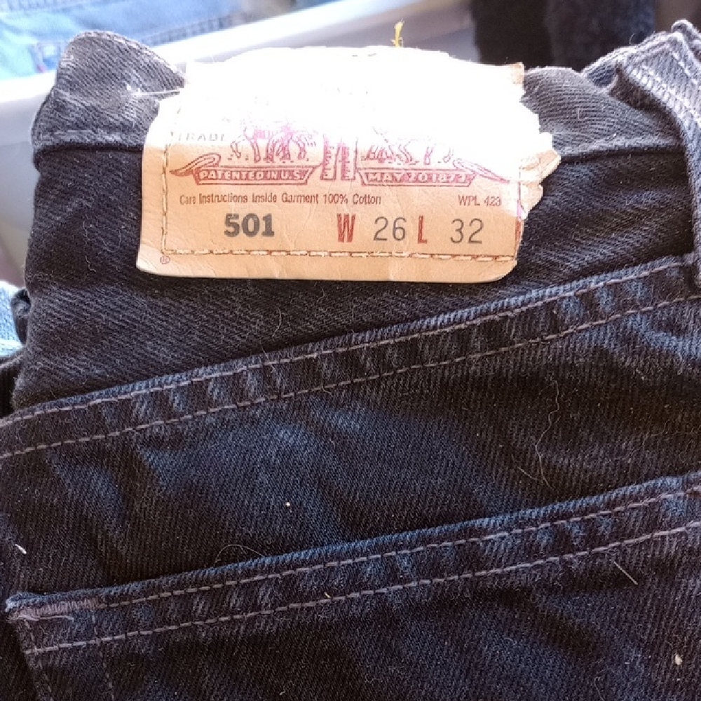 Levi's Men's Dark Blue Jeans